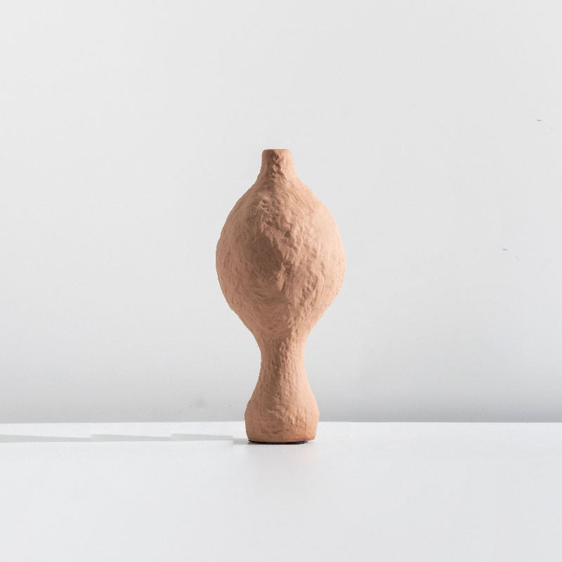 Humanoide Texture Ceramic Vase