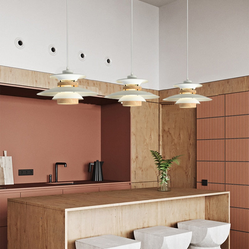 Retro PH5 Pendant Light Metal & Wood