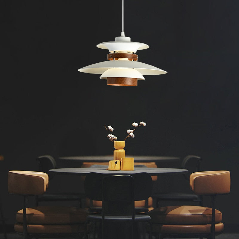 Aesthetic Modern Umbrella Shape Pendant Light 