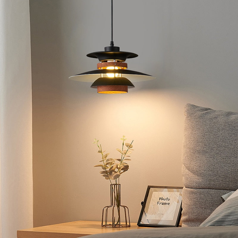 Retro PH5 Pendant Light Metal & Wood