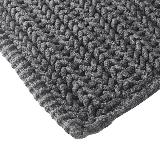 Lasso Cotton Chenille Chain Stitch Rug