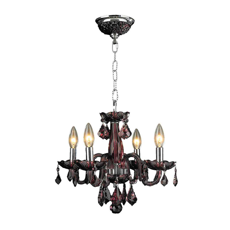 Lumiere Chrome and Crystal Chandelier Light