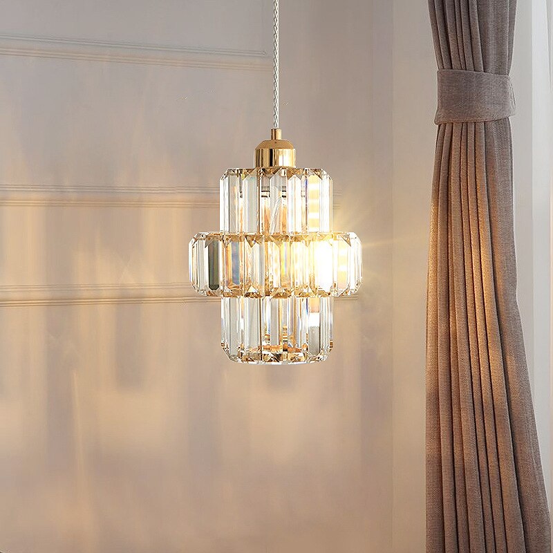 Ceiling Lamp Crystal Pendant Lamp Chandeliers Loft Style Design