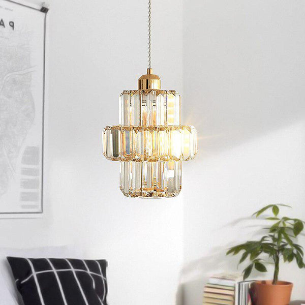 Ceiling Lamp Crystal Pendant Lamp Chandeliers Loft Style Design