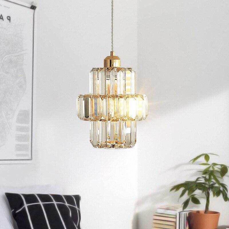 Ceiling Lamp Crystal Pendant Lamp Chandeliers Loft Style Design