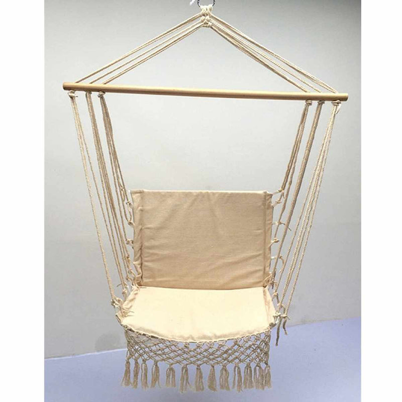 Home Decoration Hammock Chair Garden Swing Tassel Patio Decoration