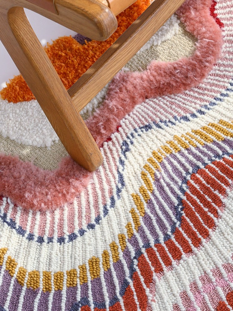 Maya Woven Cotton Artisanal Rug