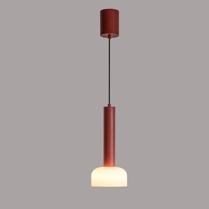 Minimalist Glass Colorful Pendants Modern Home Lighting 