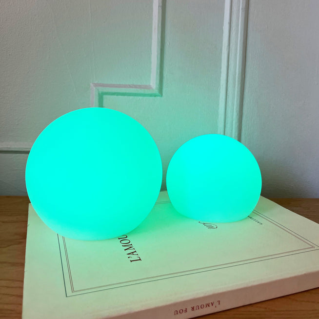 Moon Globe Cordless LED Table Lamp with Rechargeable Batteries