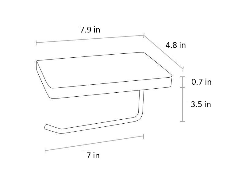 Rectangle Walnut Wooden Rack Measurements