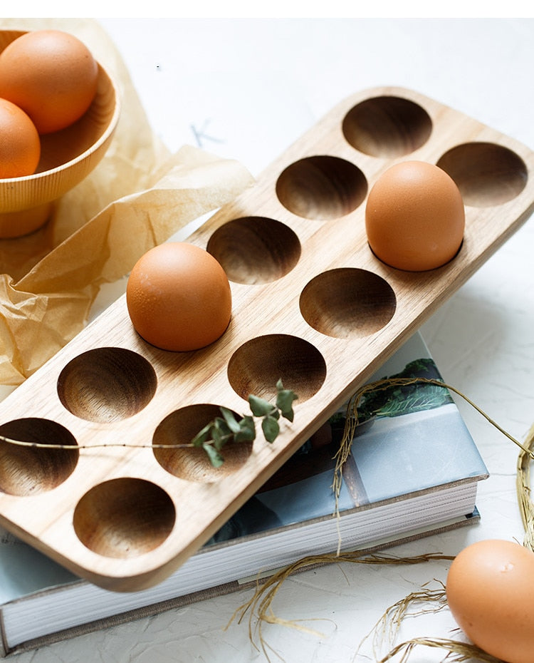 Rectangle Wooden Egg holder