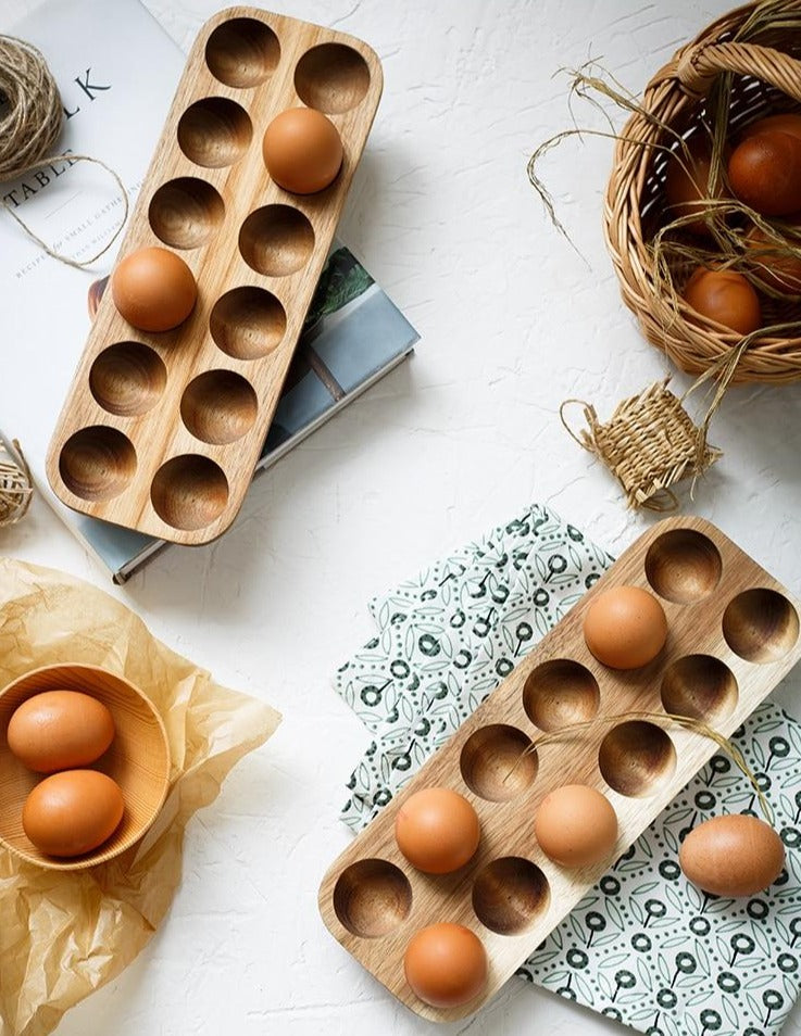 Rectangle Wooden Egg holder