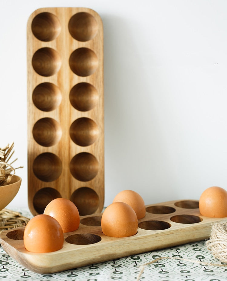 Rectangle Wooden Egg holder