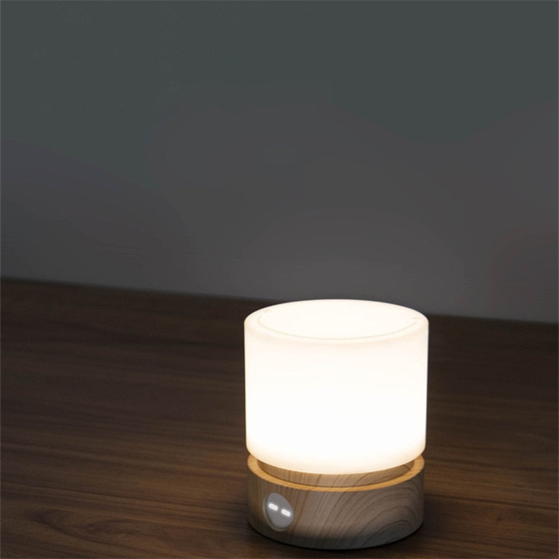 LED Cylindrical Night Table Lamp 