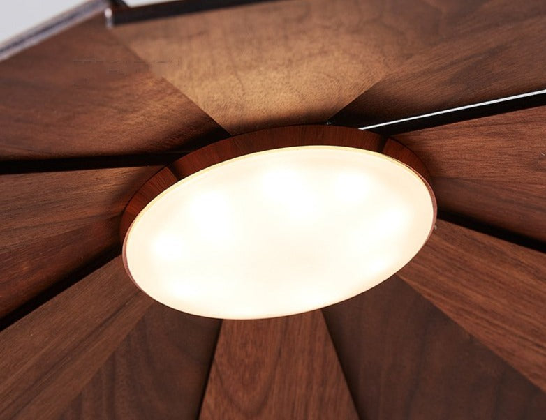 Origami Wood Pendant Lamp