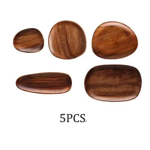 Oxford Black Walnut Serving Trays