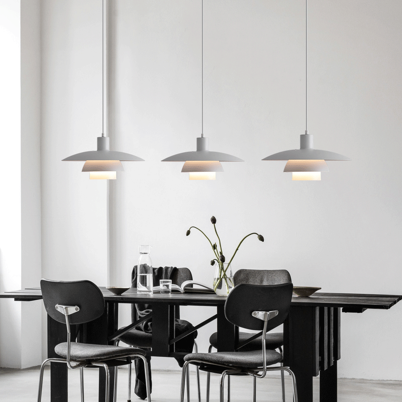 White Restaurant Minimalist Chandeliers Pendant Lights 