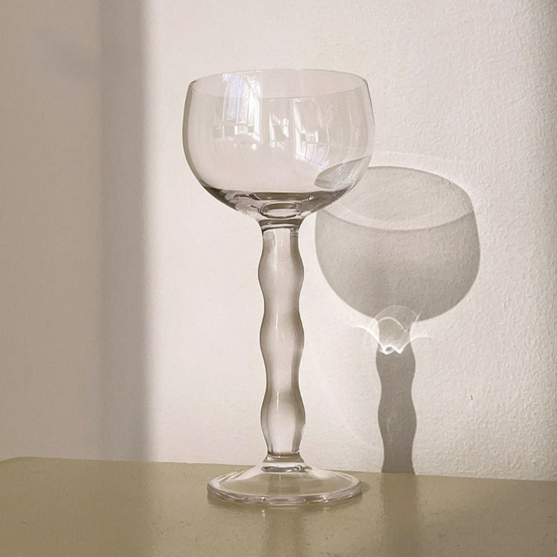 Modern Design Frosted Large Cup for Cocktail Glass Style