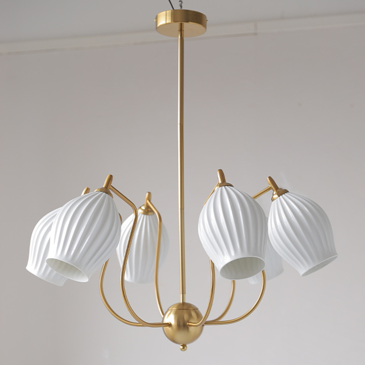 Modern British Luxury Ceramic Chandelier Pendant Lamp