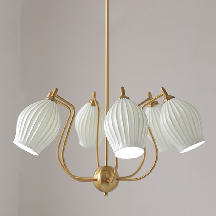 Modern British Luxury Ceramic Chandelier Pendant Lamp