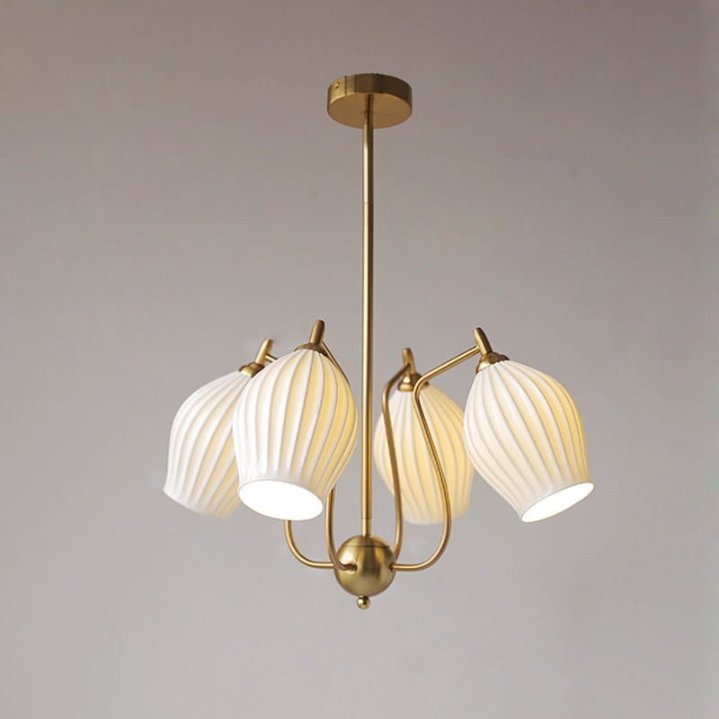 Modern British Luxury Ceramic Chandelier Pendant Lamp