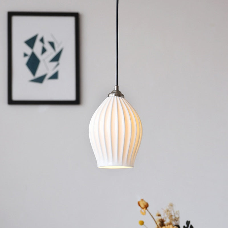 Ceramic Minimalist Pendant Lamp