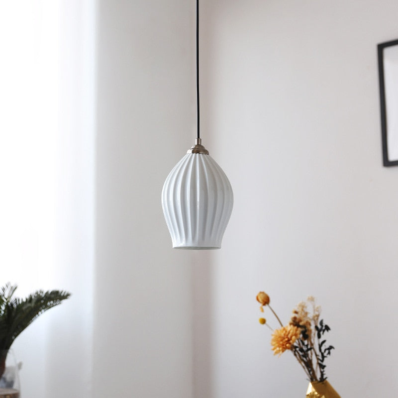 Ceramic Minimalist Pendant Lamp