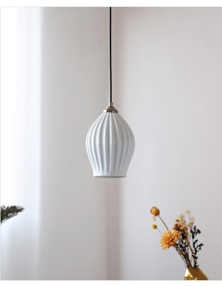 Ceramic Minimalist Pendant Lamp