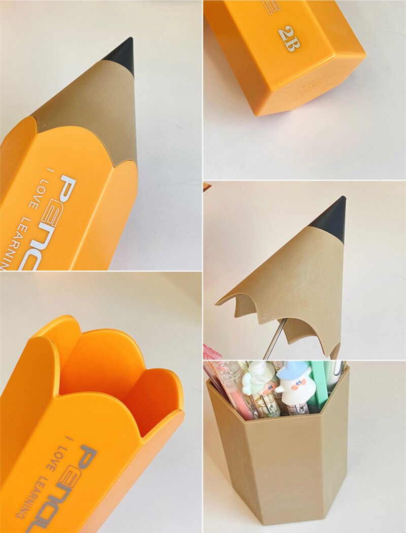 Large Pencil Plastic Organizer Box