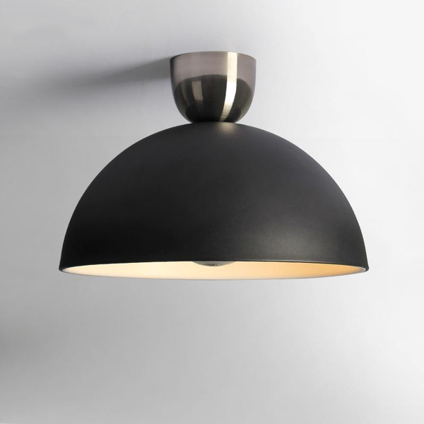 Round Black Ceiling Light