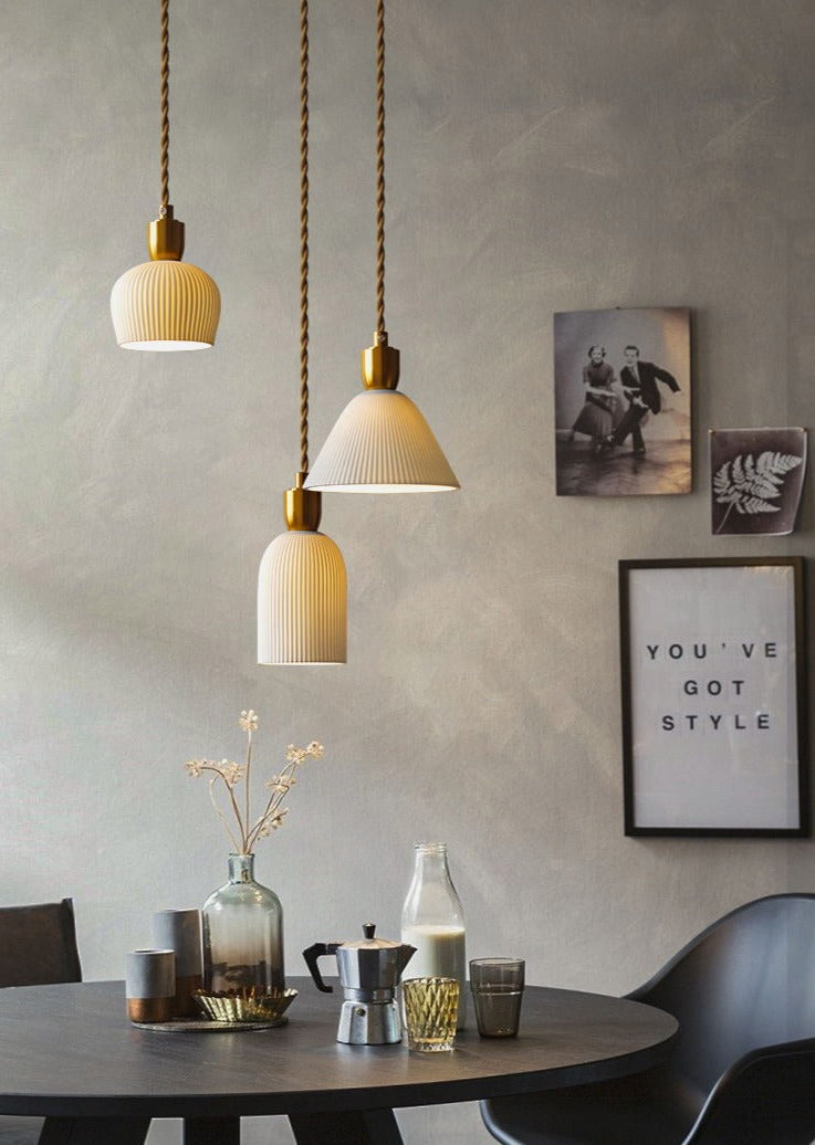 Pendant Single Ceramic Lamp Light Decoration