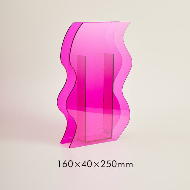 Prism Light Acrylic Vase