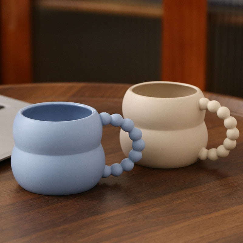 Puka Bead Ceramic Mug