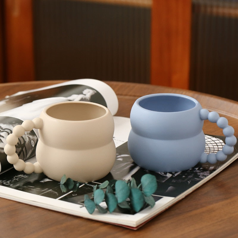 Puka Bead Ceramic Mug