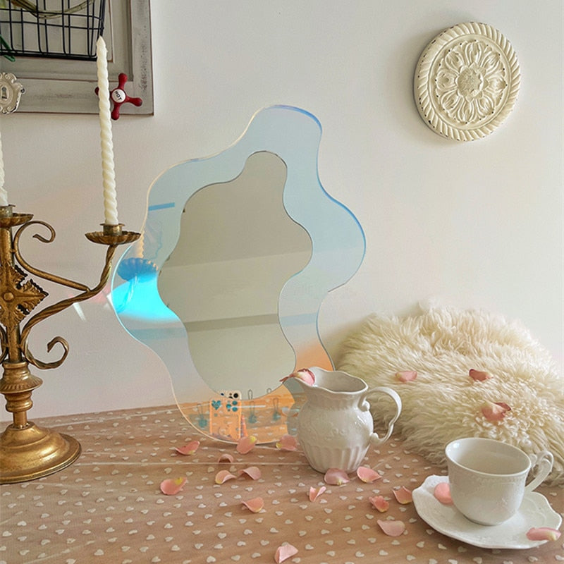 Decorative Accents Rainbow Irregular Shapes Acrylic Mirror