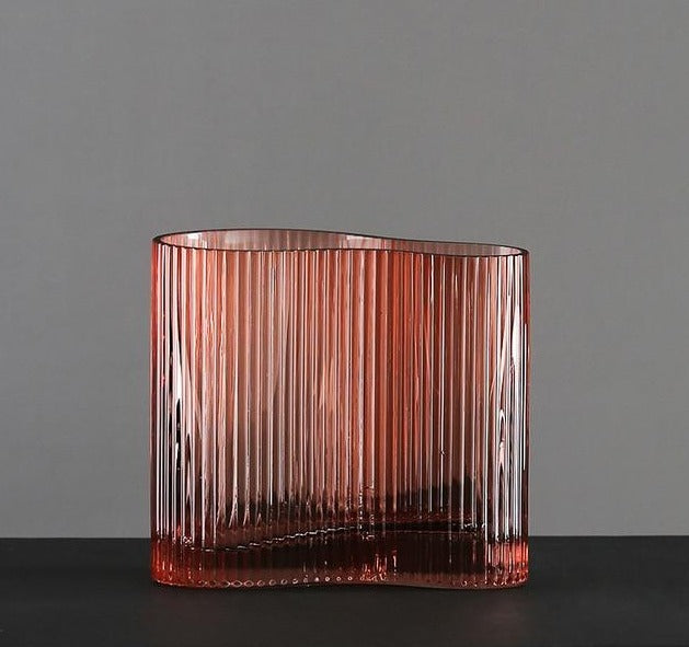 Ripple Glass Vases