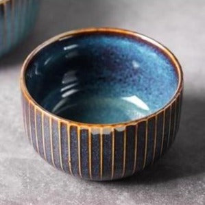 River Blue Ceramic Porcelain Dinnerware