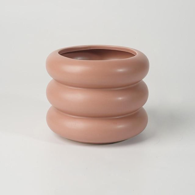 Round Bubble Vase & Planter