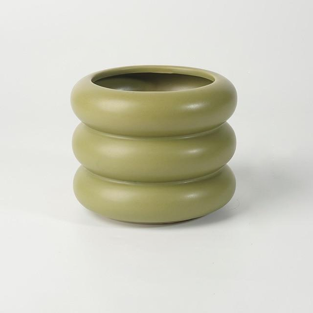 Round Bubble Vase & Planter