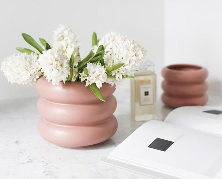 Round Bubble Vase & Planter