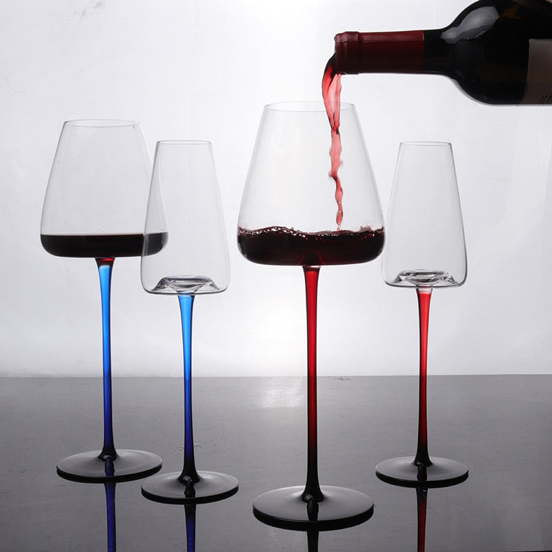 Crystal Red Wine Glasses