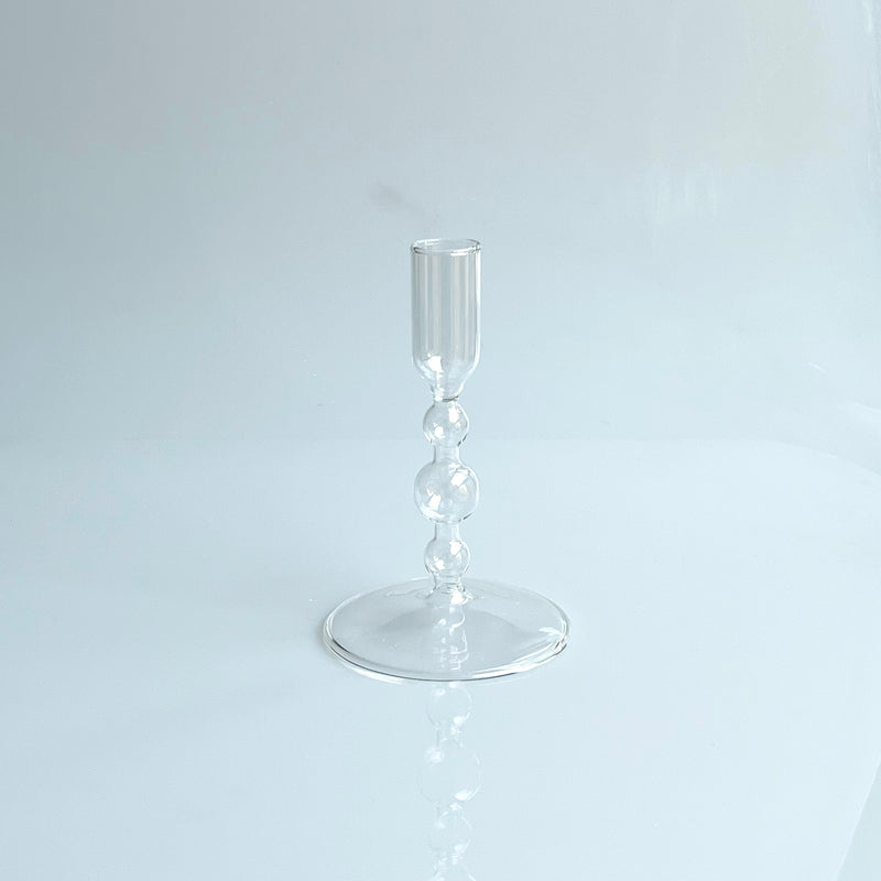 Slim Candlestick Holder Glass Candle Holders 