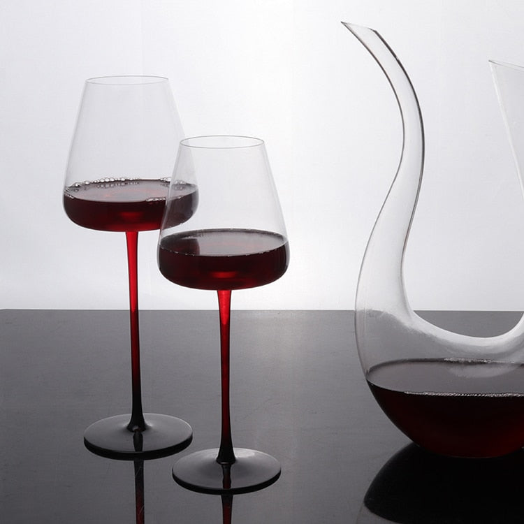 Crystal Red Wine Glasses