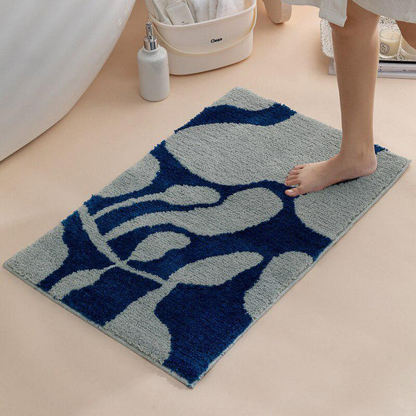 Cotton Tufting Colorful Bathroom Mat 