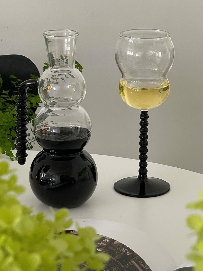 Colorful Ombre Decanter High Kettle Glass Cup 