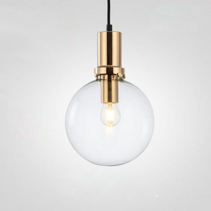 Clear Glass Pendant Light 