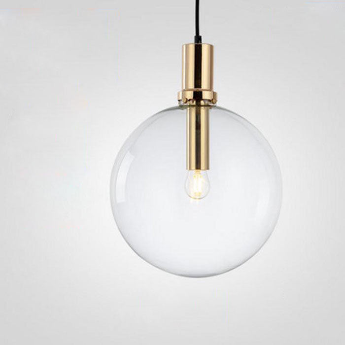 Clear Glass Pendant Light 