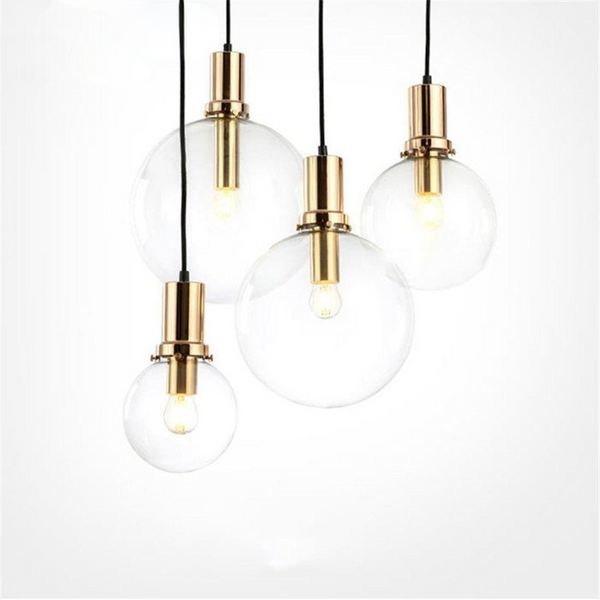 Clear Glass Pendant Light 