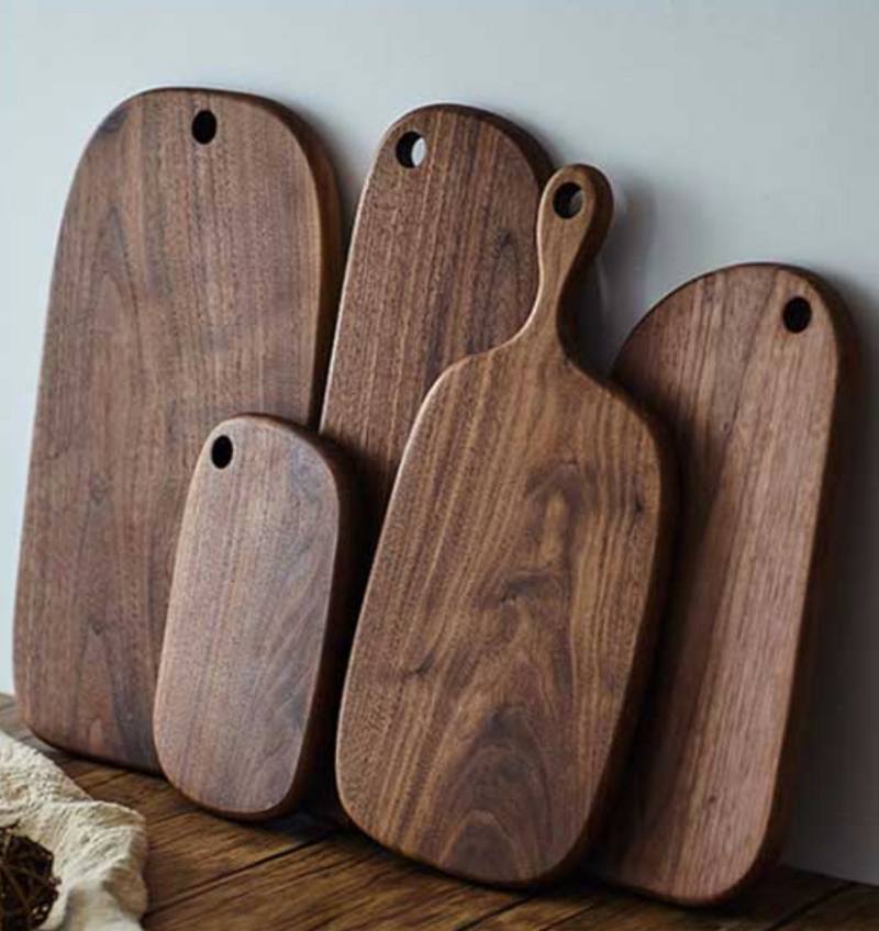 Natural Black Walnut Cutting Boards & Trays