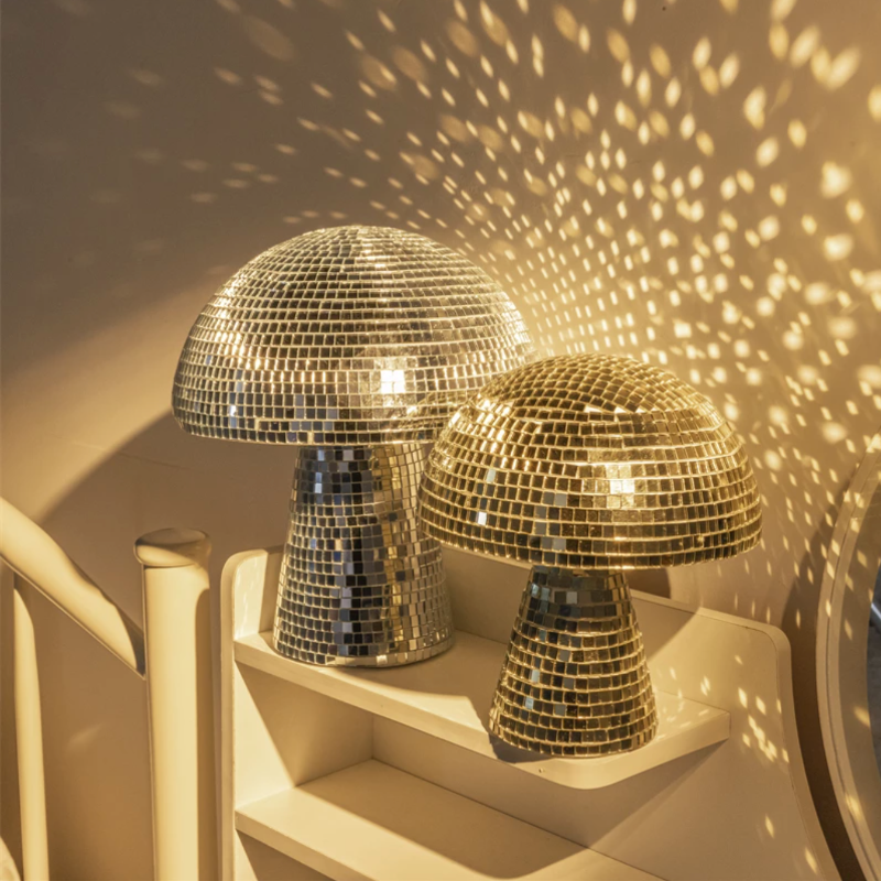 Home Decoration Disco Ball Light Rotating Decorations Reflection Mirror Ball 